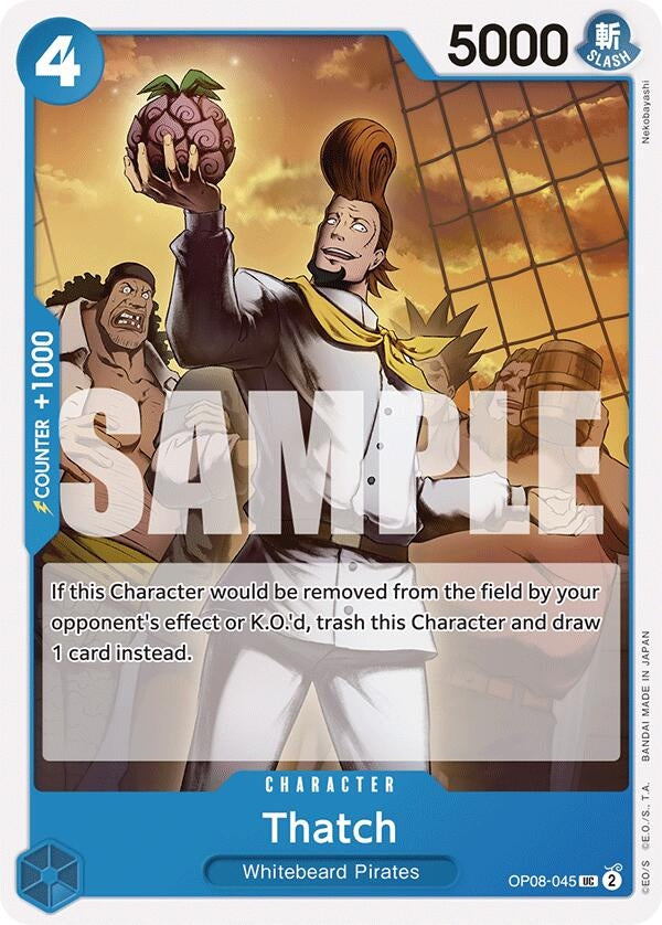 Image for Thatch (OP08-045) - One Piece Card Game