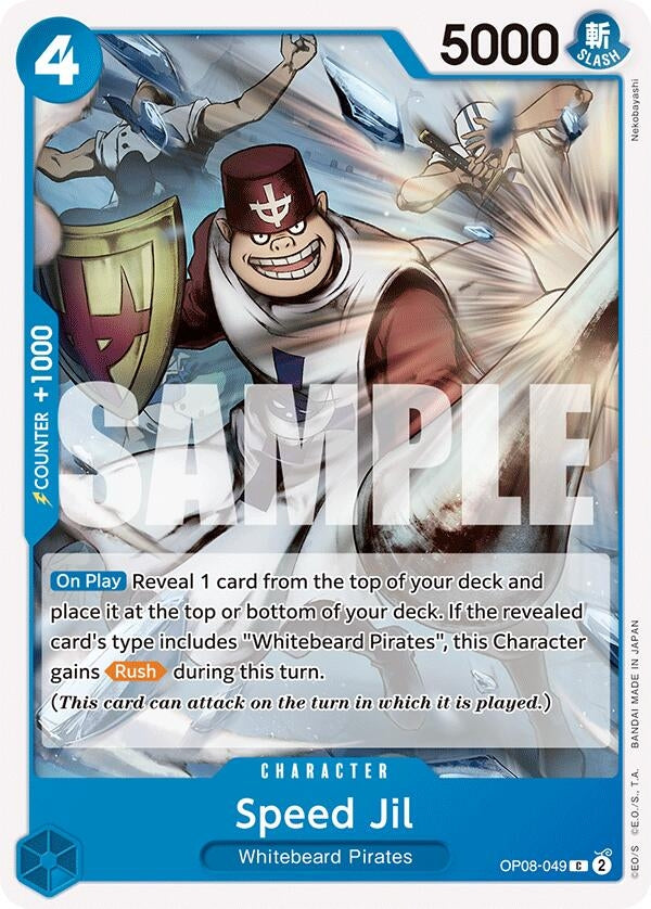 Image for Speed Jil (OP08-049) - One Piece Card Game