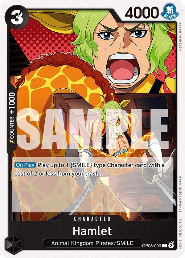 Image for Hamlet (OP08-090) - One Piece Card Game