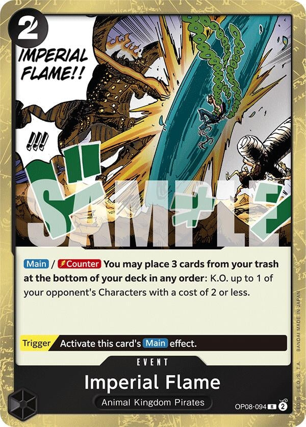 Image for Imperial Flame (OP08-094) - One Piece Card Game
