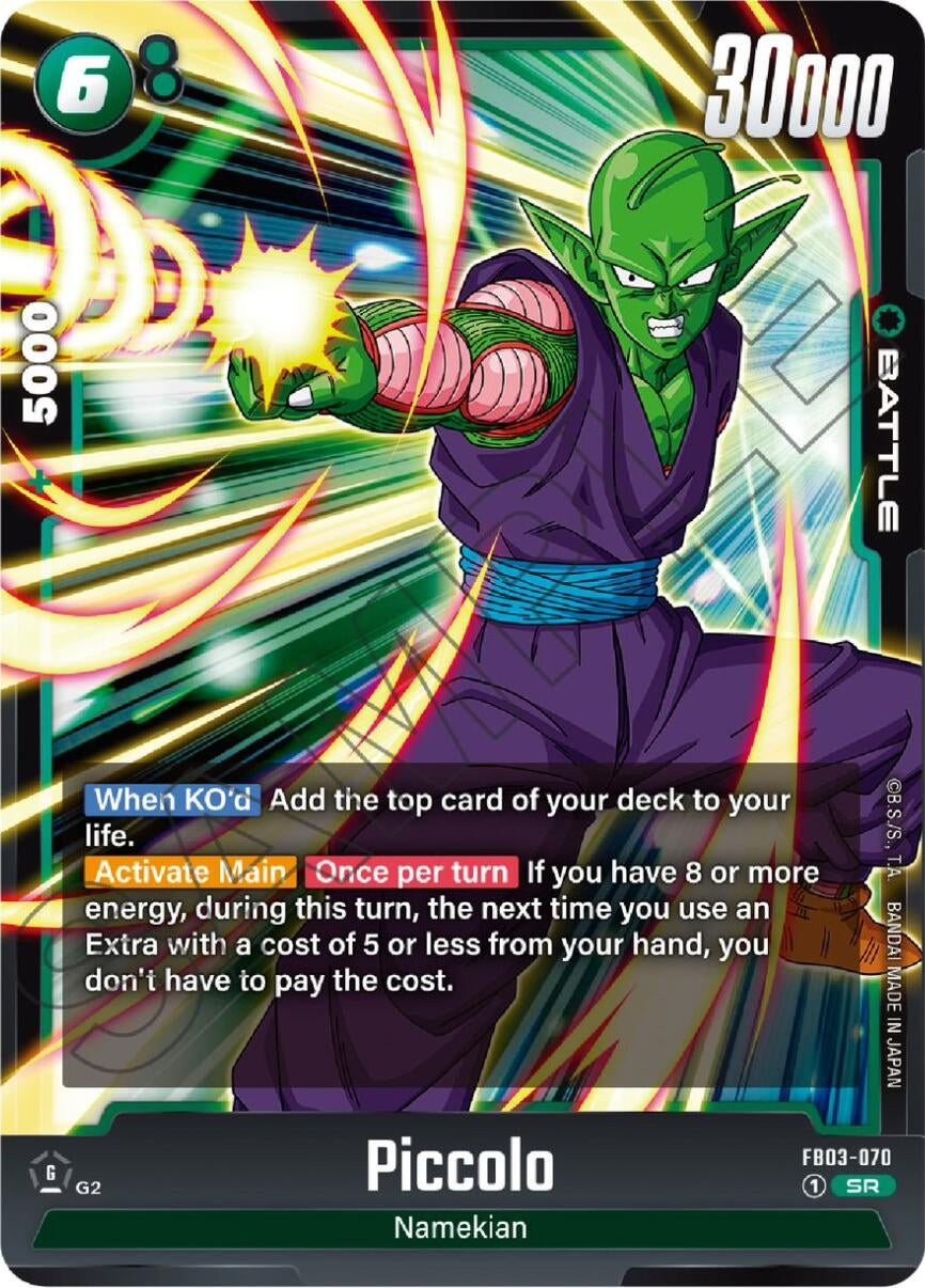 Image for Piccolo - FB03-070 (FB03-070) - Dragon Ball Super: Fusion World