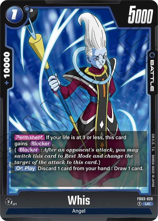 Image for Whis (FB03-029) - Dragon Ball Super: Fusion World