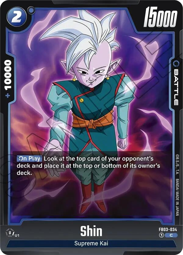 Image for Shin (FB03-034) - Dragon Ball Super: Fusion World