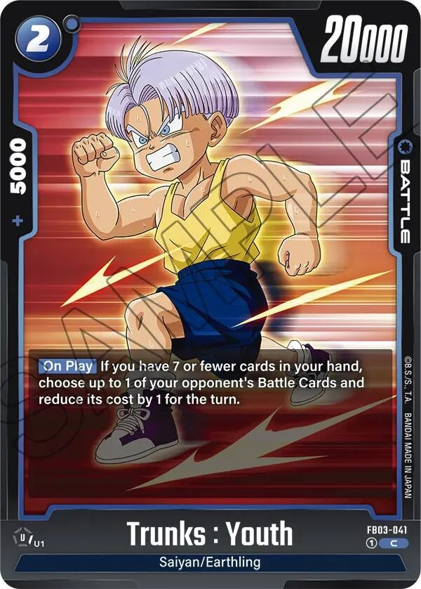 Image for Trunks : Youth (FB03-041) - Dragon Ball Super: Fusion World