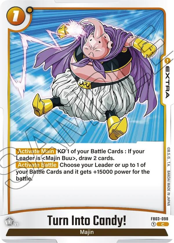 Image for Turn Into Candy! (FB03-098) - Dragon Ball Super: Fusion World