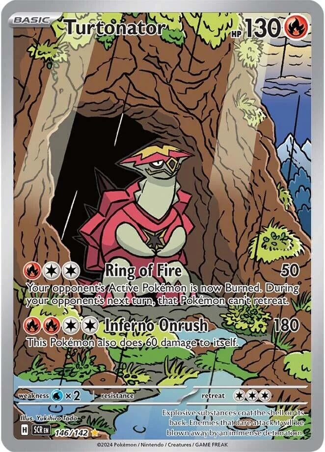 Image for Turtonator (146/142) (SCR) - Pokemon