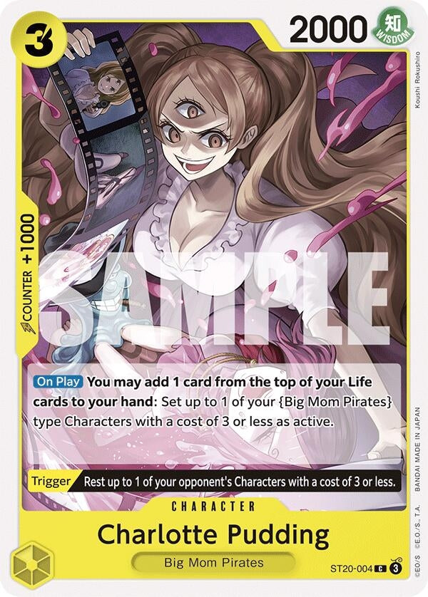 Image for Charlotte Pudding (ST20-004) (ST20-004) (ST-20) - One Piece Card Game
