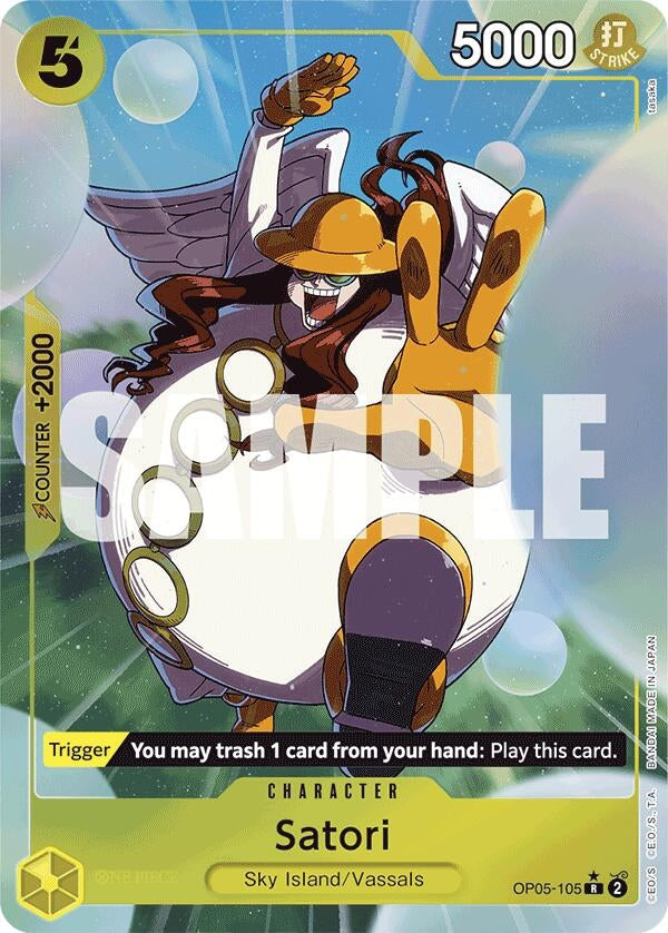 Image for Satori (Alternate Art) (OP05-105) - One Piece Card Game