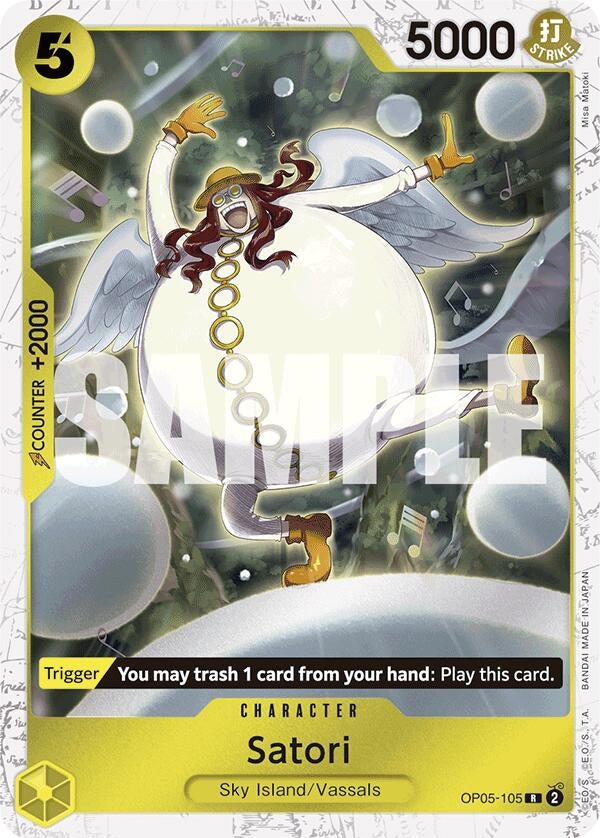Image for Satori (Jolly Roger Foil) (OP05-105) - One Piece Card Game