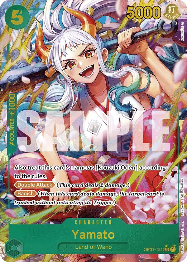 Image for Yamato (OP01-121) (Alternate Art) (OP01-121) - One Piece Card Game