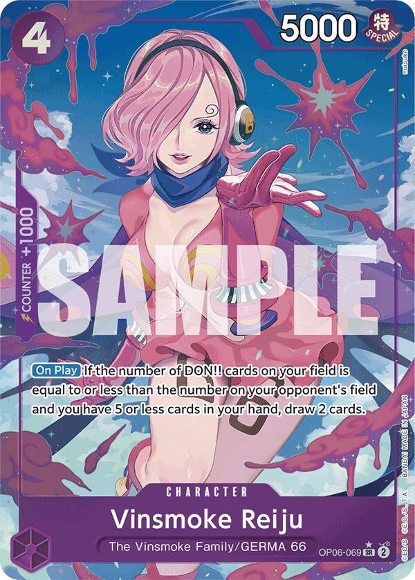 Image for Vinsmoke Reiju (OP06-069) (Alternate Art) (OP06-069) - One Piece Card Game
