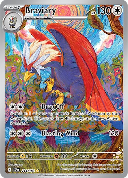 Image for Braviary (214/191) (SSP) - Pokemon