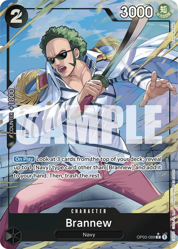 Image for Brannew (Alternate Art) (OP03-089) - One Piece Card Game