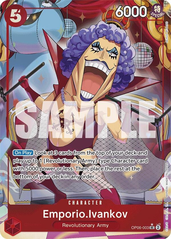 Image for Emporio.Ivankov (Full Art) (OP06-003) - One Piece Card Game