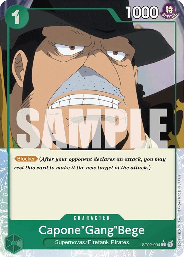 Image for Capone"Gang"Bege (ST02-004) (Full Art) (ST02-004) - One Piece Card Game