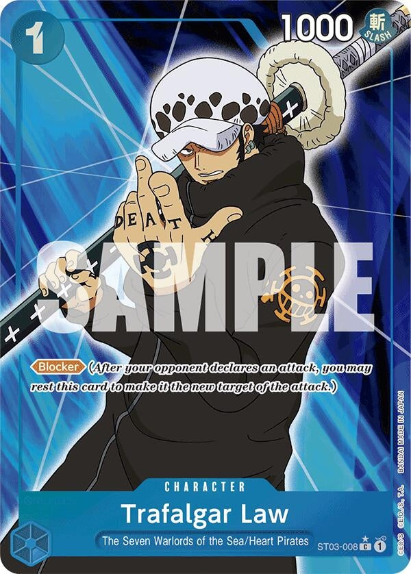 Image for Trafalgar Law (ST03-008) (Full Art) (ST03-008) - One Piece Card Game