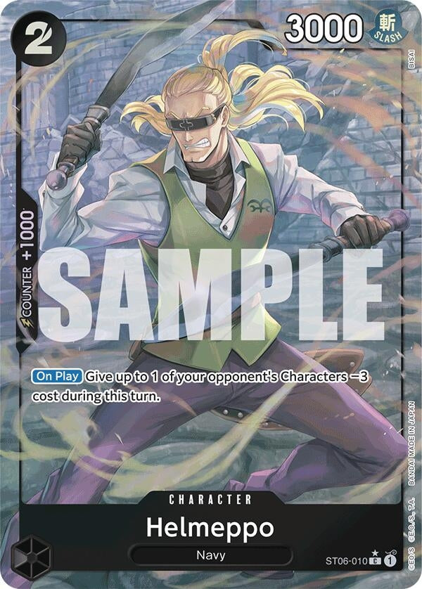 Image for Helmeppo (Full Art) (ST06-010) - One Piece Card Game