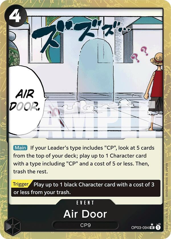 Image for Air Door (Textured Foil) (OP03-094) - One Piece Card Game