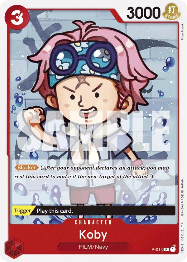 Image for Koby (Reprint) (P-014) - One Piece Card Game