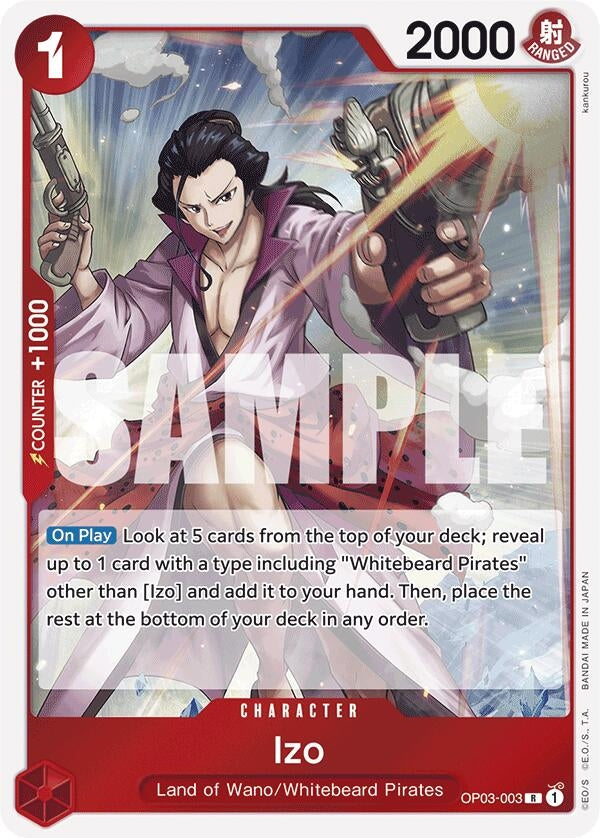 Image for Izo (OP03-003) (Reprint) (OP03-003) - One Piece Card Game