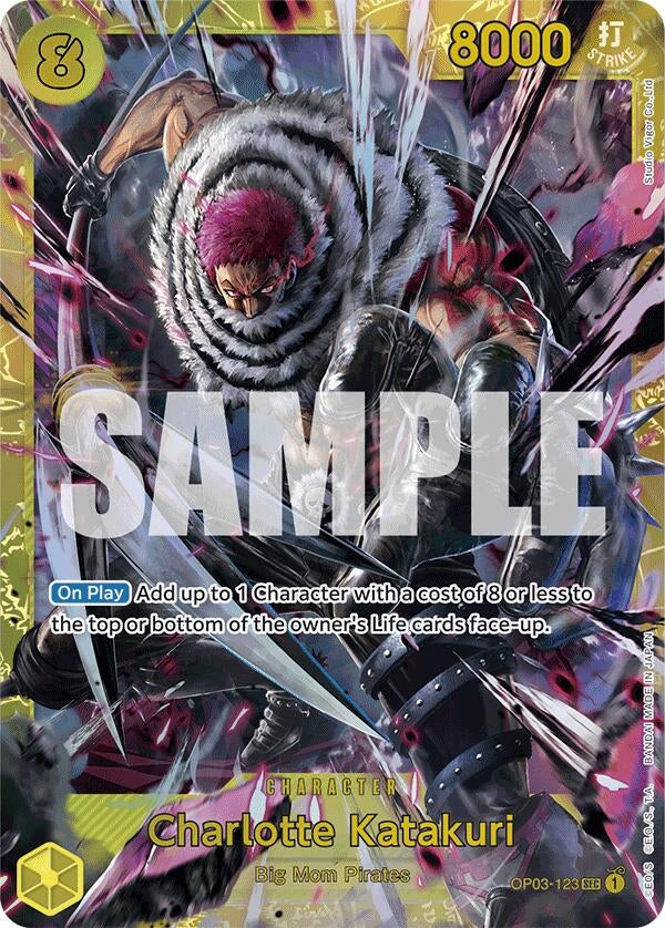 Image for Charlotte Katakuri (Reprint) (OP03-123) - One Piece Card Game