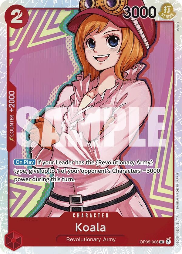 Image for Koala (Reprint) (OP05-006) - One Piece Card Game