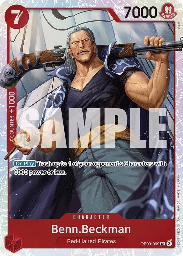 Image for Benn.Beckman (OP09-009) - One Piece Card Game