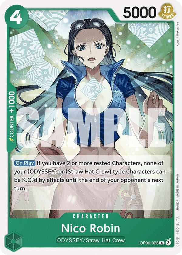 Image for Nico Robin (033) (OP09-033) - One Piece Card Game