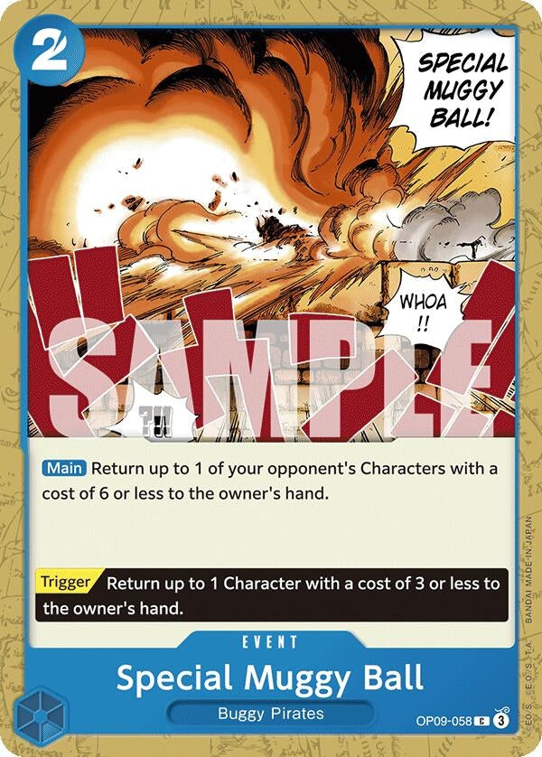 Image for Special Muggy Ball (OP09-058) - One Piece Card Game