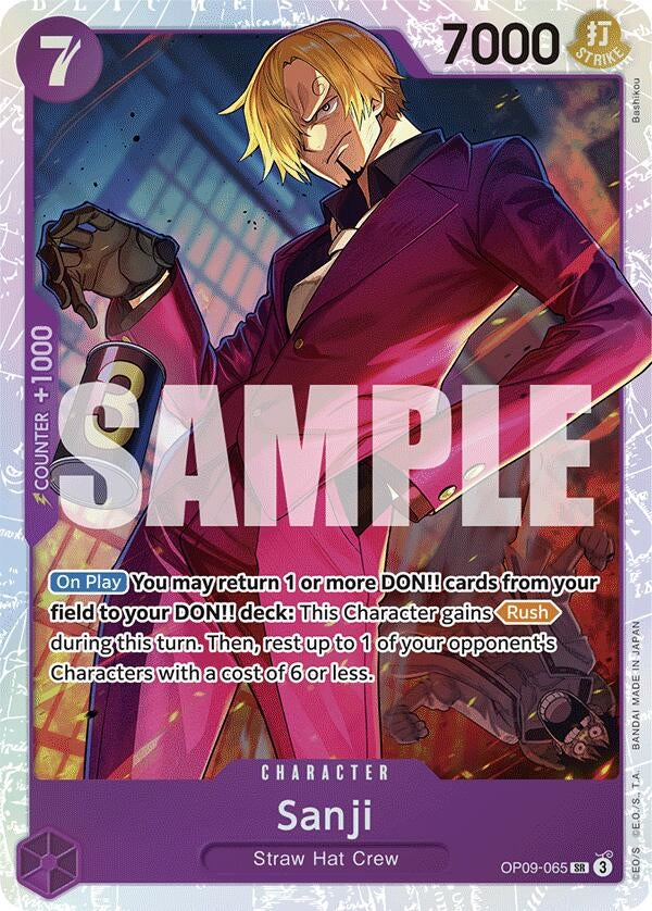 Image for Sanji (065) (OP09-065) - One Piece Card Game