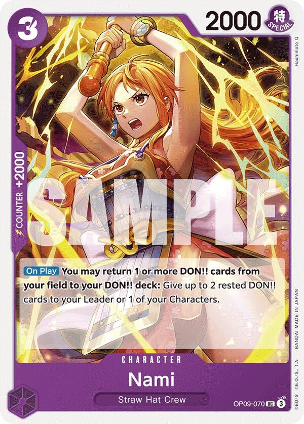 Image for Nami (070) (OP09-070) - One Piece Card Game