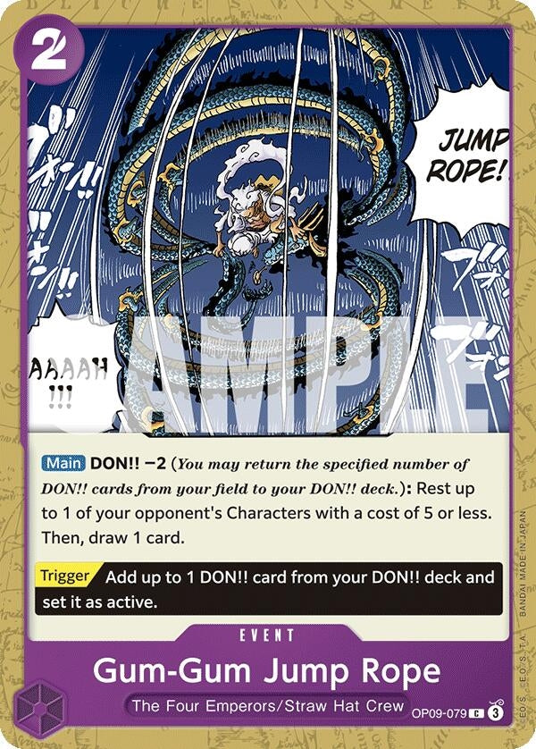 Image for Gum-Gum Jump Rope (OP09-079) - One Piece Card Game