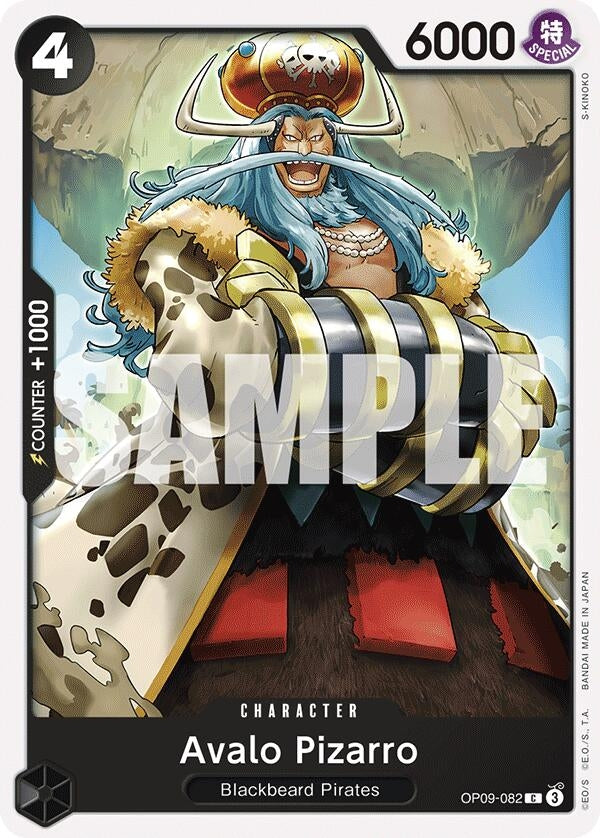 Image for Avalo Pizarro (OP09-082) - One Piece Card Game