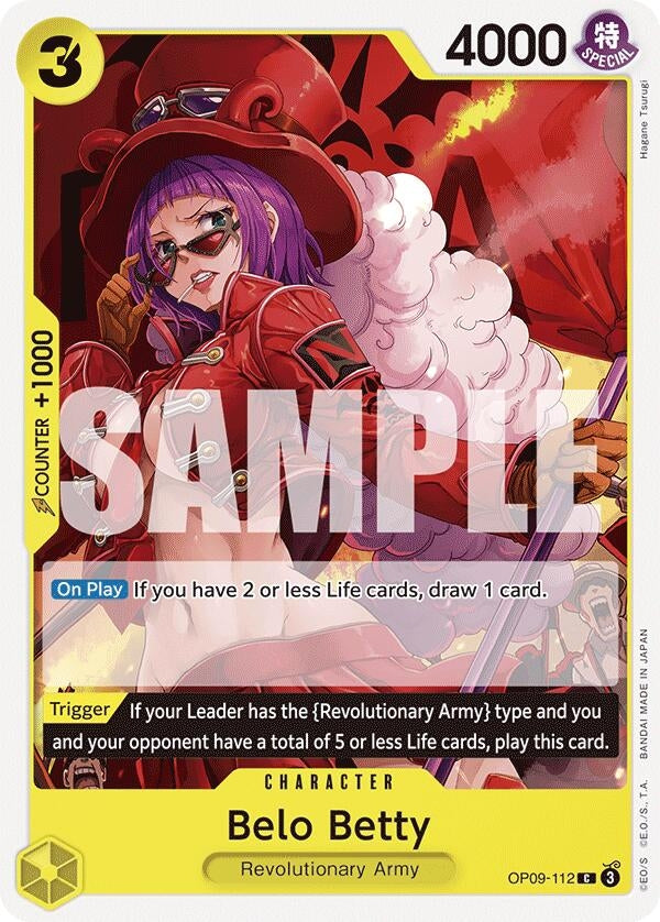 Image for Belo Betty (OP09-112) - One Piece Card Game