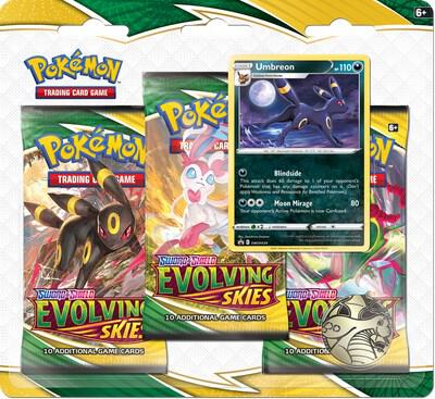 Evolving Skies 3 Pack Blister