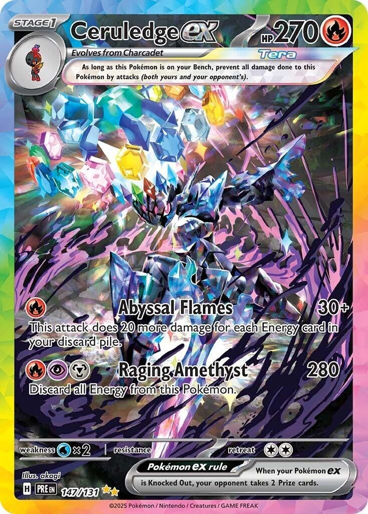 Image for Ceruledge ex (147/131) - Pokemon