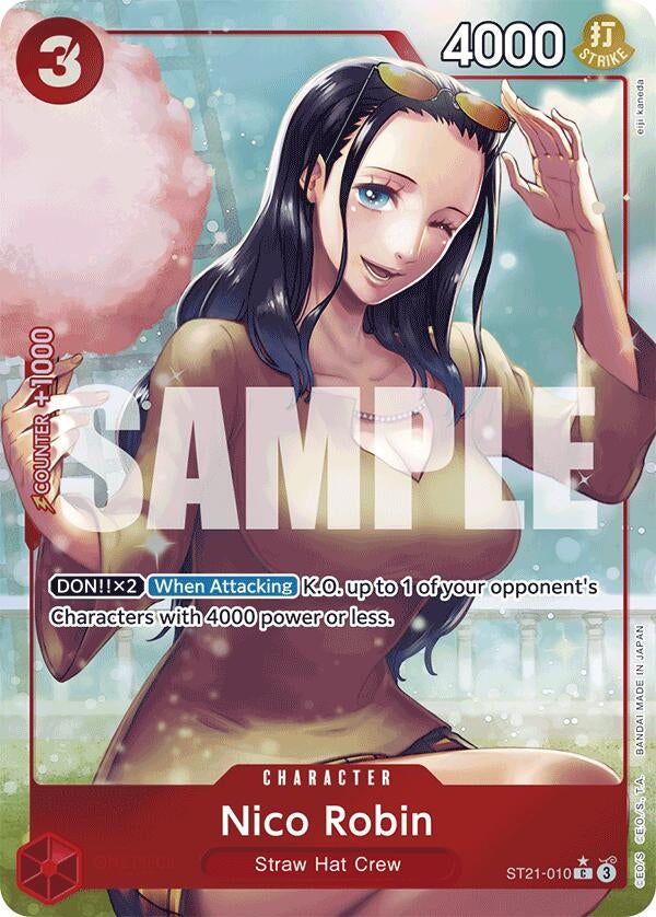 Image for Nico Robin (Parallel) (ST21-010) - One Piece Card Game