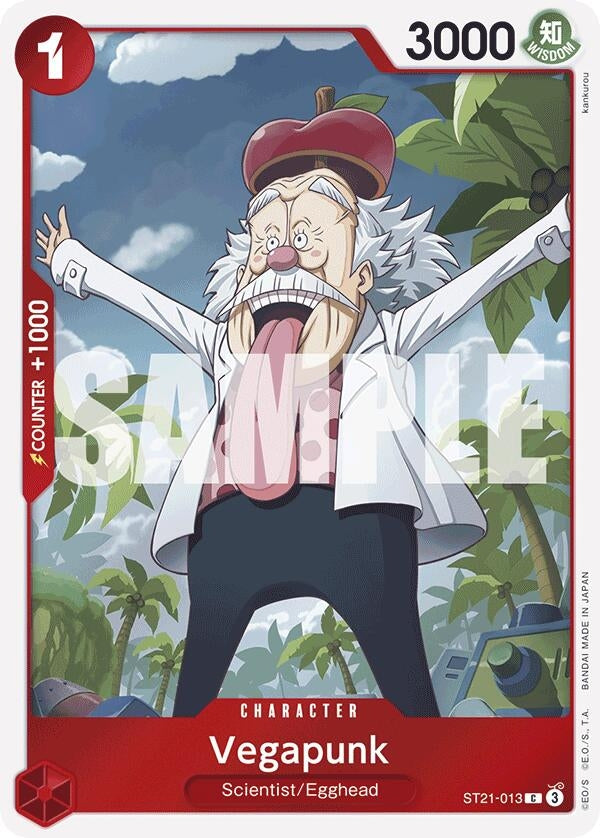 Image for Vegapunk (ST21-013) - One Piece Card Game