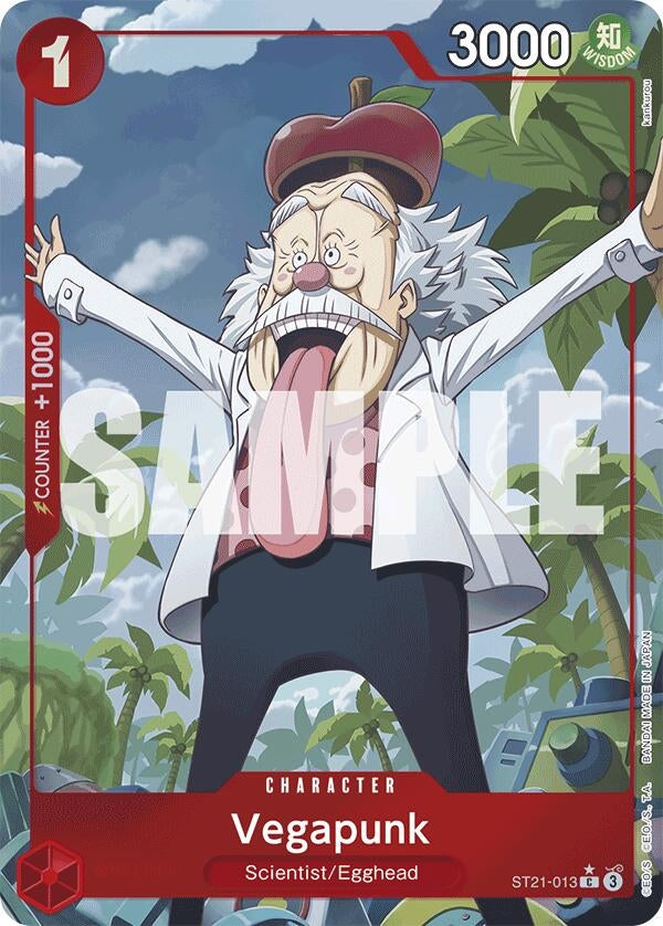 Image for Vegapunk (Parallel) (ST21-013) - One Piece Card Game