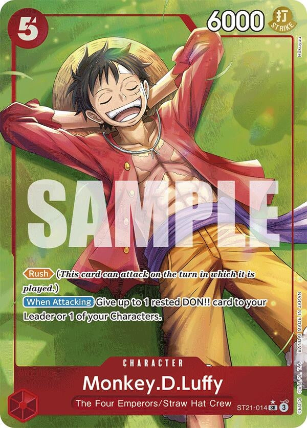 Image for Monkey.D.Luffy (014) (Parallel) (ST21-014) - One Piece Card Game