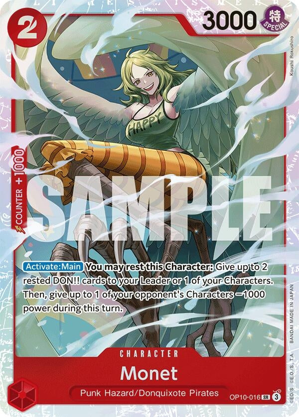 Image for Monet (OP10-016) - One Piece Card Game