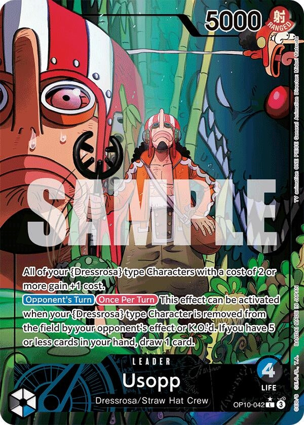 Image for Usopp (042) (Parallel) (OP10-042) - One Piece Card Game