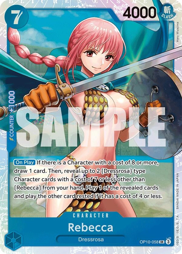Image for Rebecca (OP10-058) - One Piece Card Game