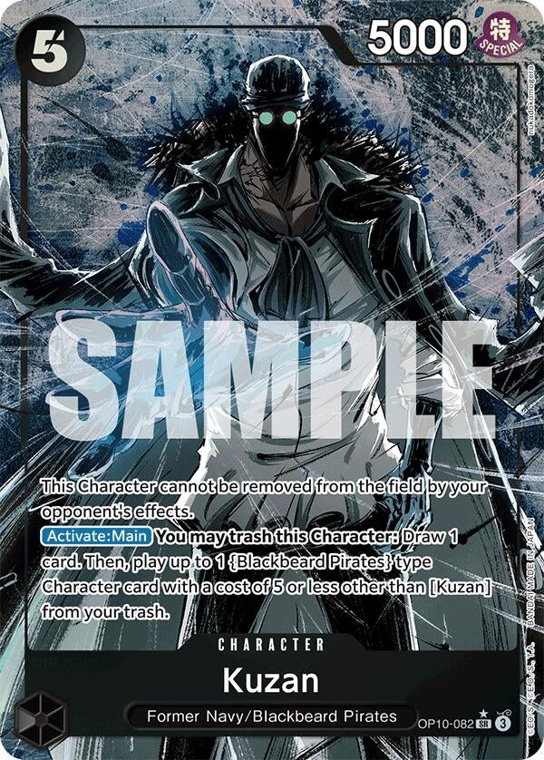 Image for Kuzan (Parallel) (OP10-082) - One Piece Card Game