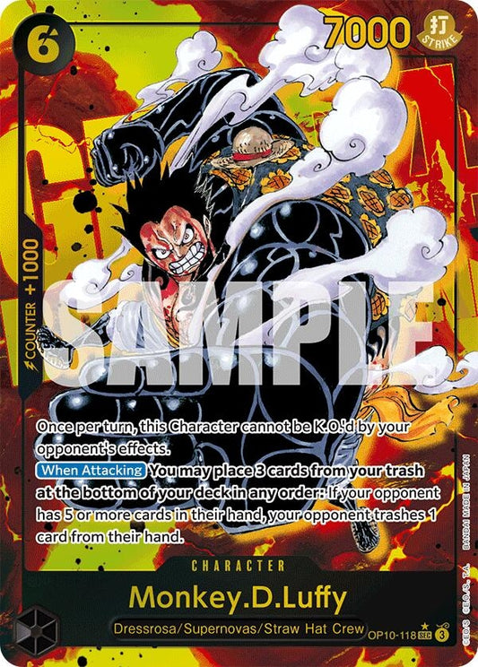 Image for Monkey.D.Luffy (118) (Parallel) (OP10-118) - One Piece Card Game