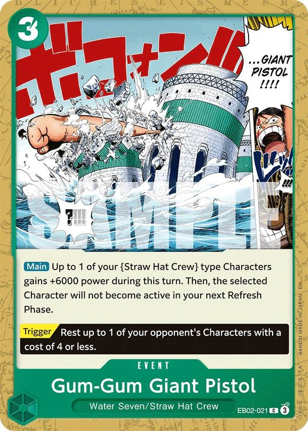 Image for Gum-Gum Giant Pistol (EB02-021) - One Piece Card Game