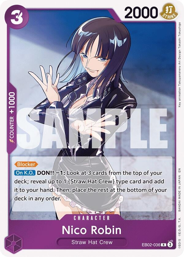 Image for Nico Robin (EB02-036) - One Piece Card Game