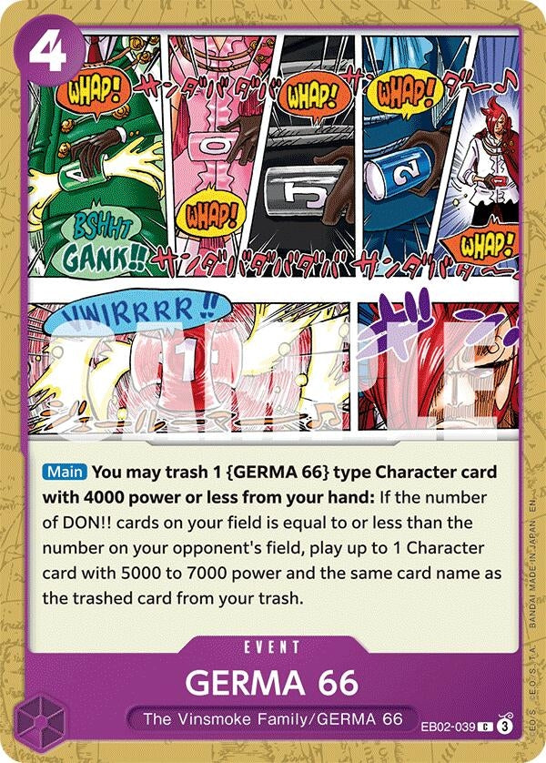 Image for GERMA 66 (EB02-039) - One Piece Card Game