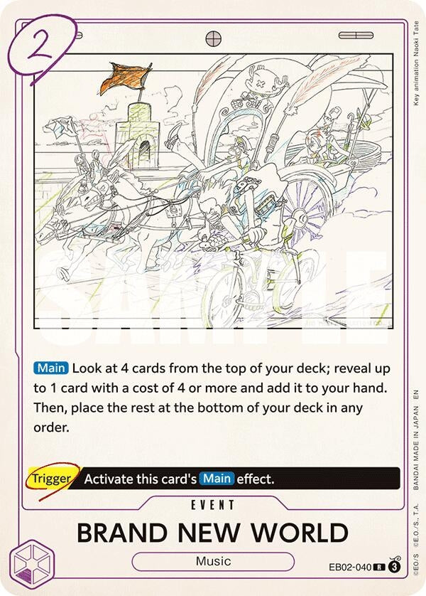 Image for BRAND NEW WORLD (EB02-040) - One Piece Card Game