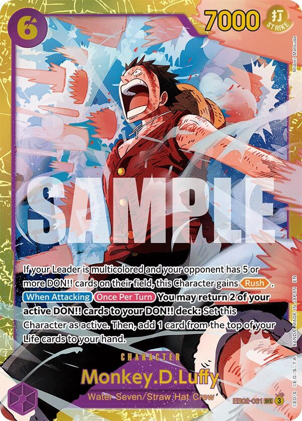 Image for Monkey.D.Luffy (061) (EB02-061) - One Piece Card Game